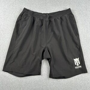Reign‎ Shorts Mens 2XL Total Body Fuel Black Performance Athletic Gym Activewear